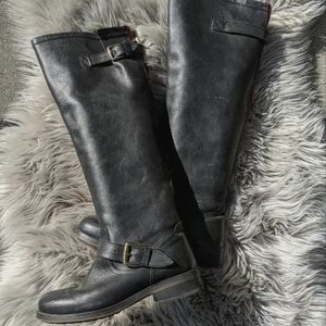 Steve Madden high leather ridding boots